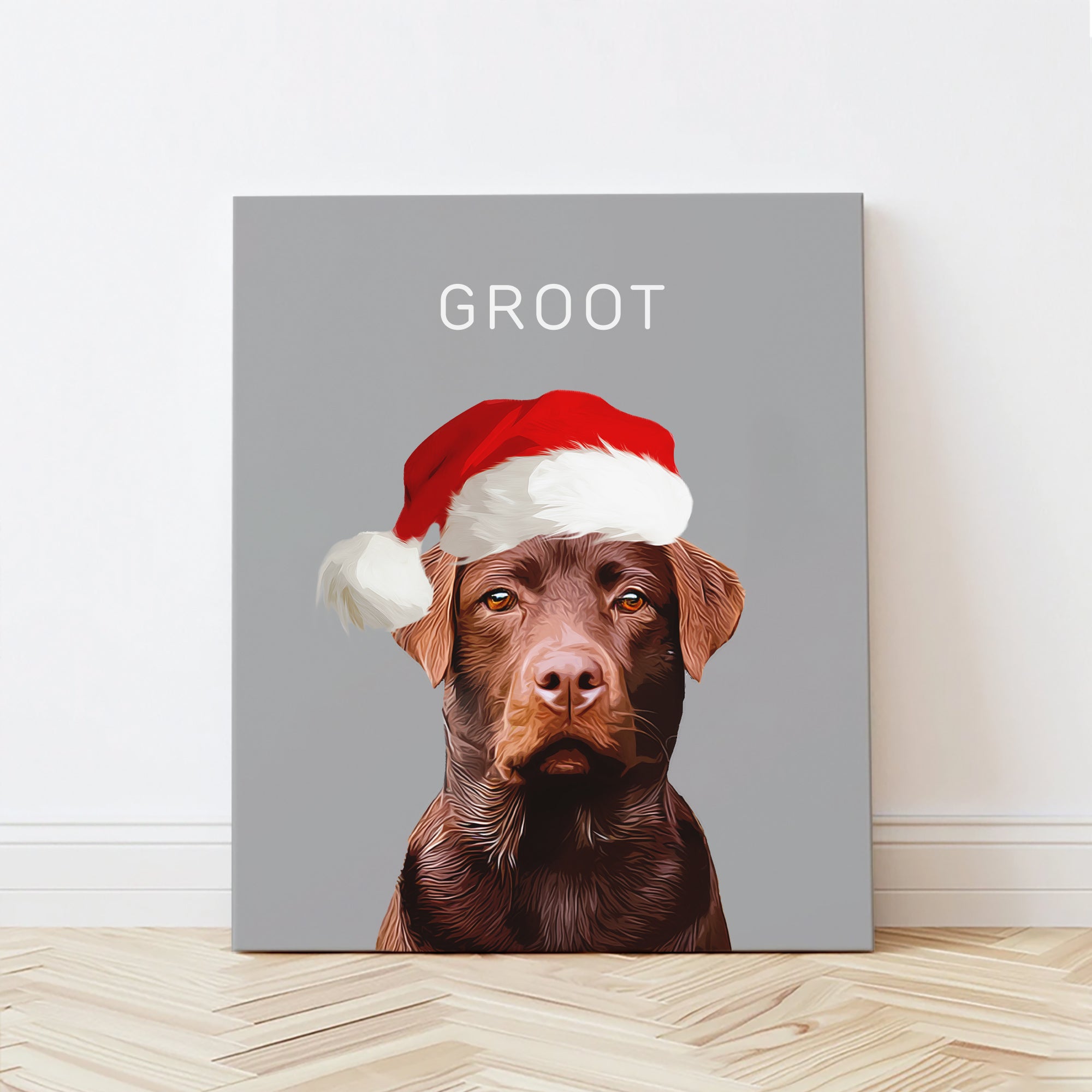 Custom Super Cute Pet Photo, Personalized Poster - Christmas Gift For Pet Owners