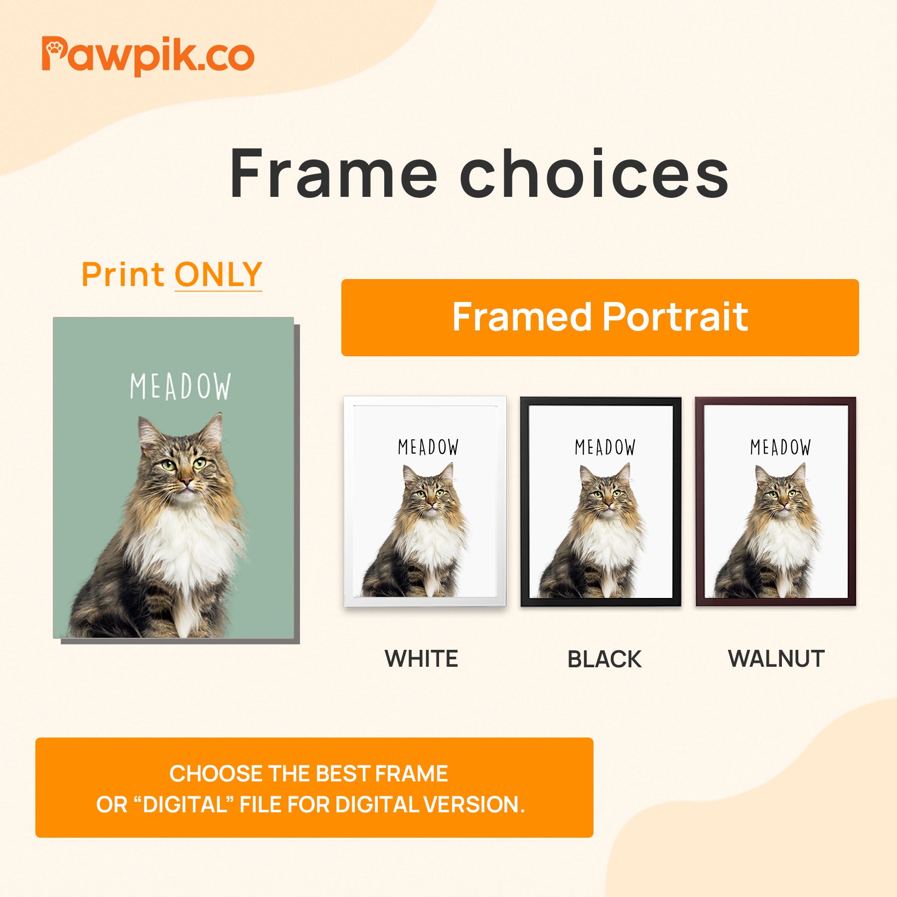 Funny Customized Dog Portrait Vertical Frame Poster - Gift For Pet Lovers