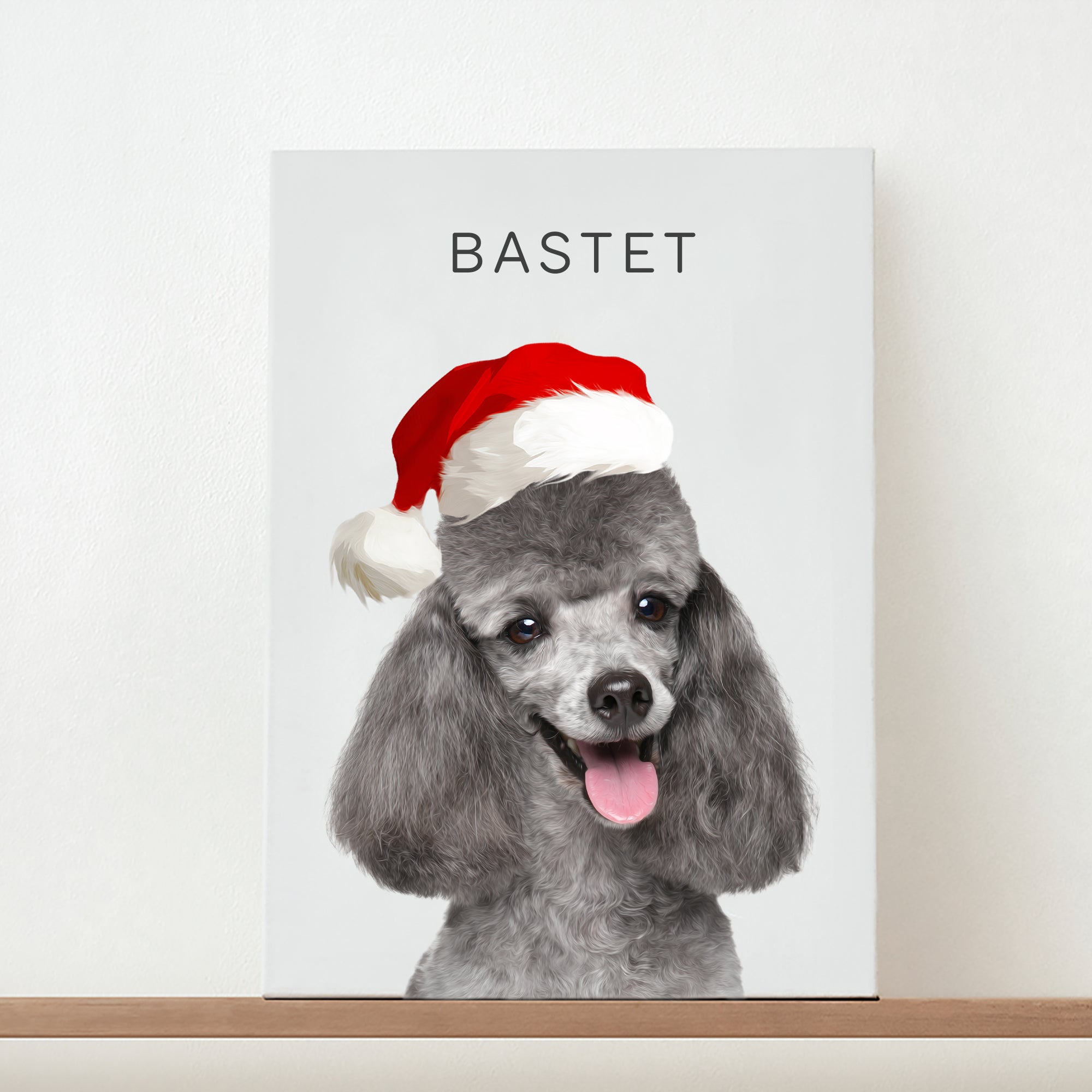 Custom Adorable Pet Photo, Personalized Poster - Christmas Gift For Pet Owners