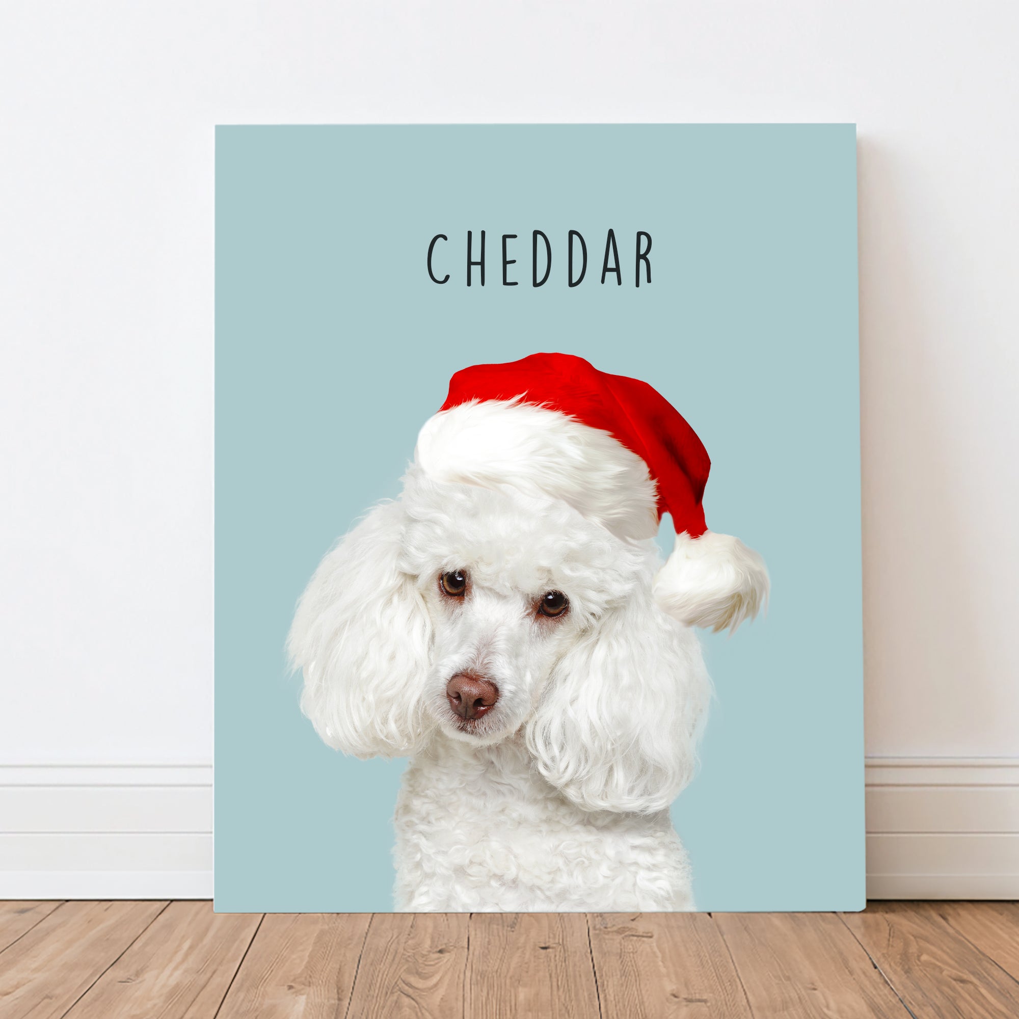 Custom Adorable Pet Photo, Personalized Poster - Christmas Gift For Pet Owners