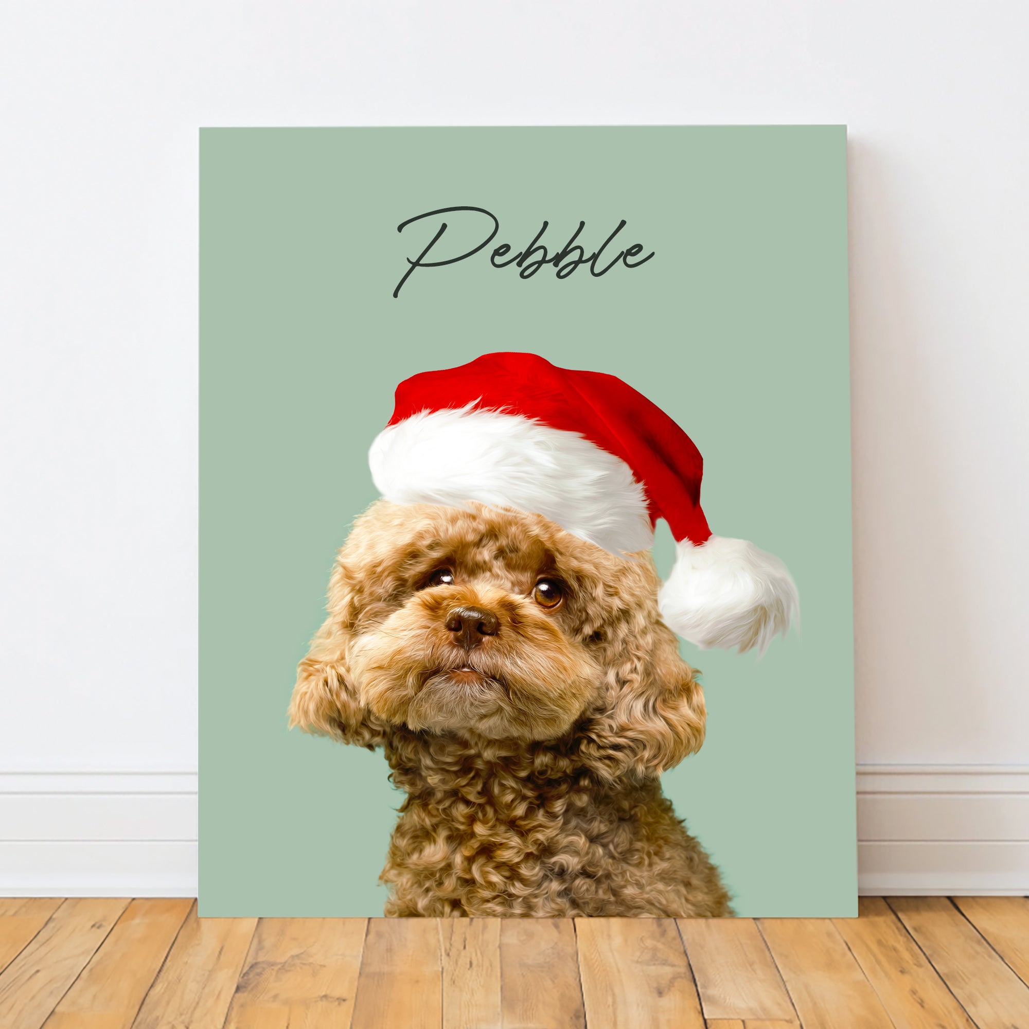 Custom Adorable Pet Photo, Personalized Poster - Christmas Gift For Pet Owners