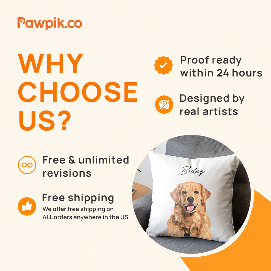 Lovely Customized Cat Cartoon Faux Suede Square Pillow - Gift For Pet Lovers